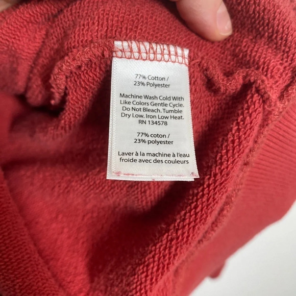 Vineyard vines red collegiate shep pullover  mens size L (see measurements) - Picture 6 of 11